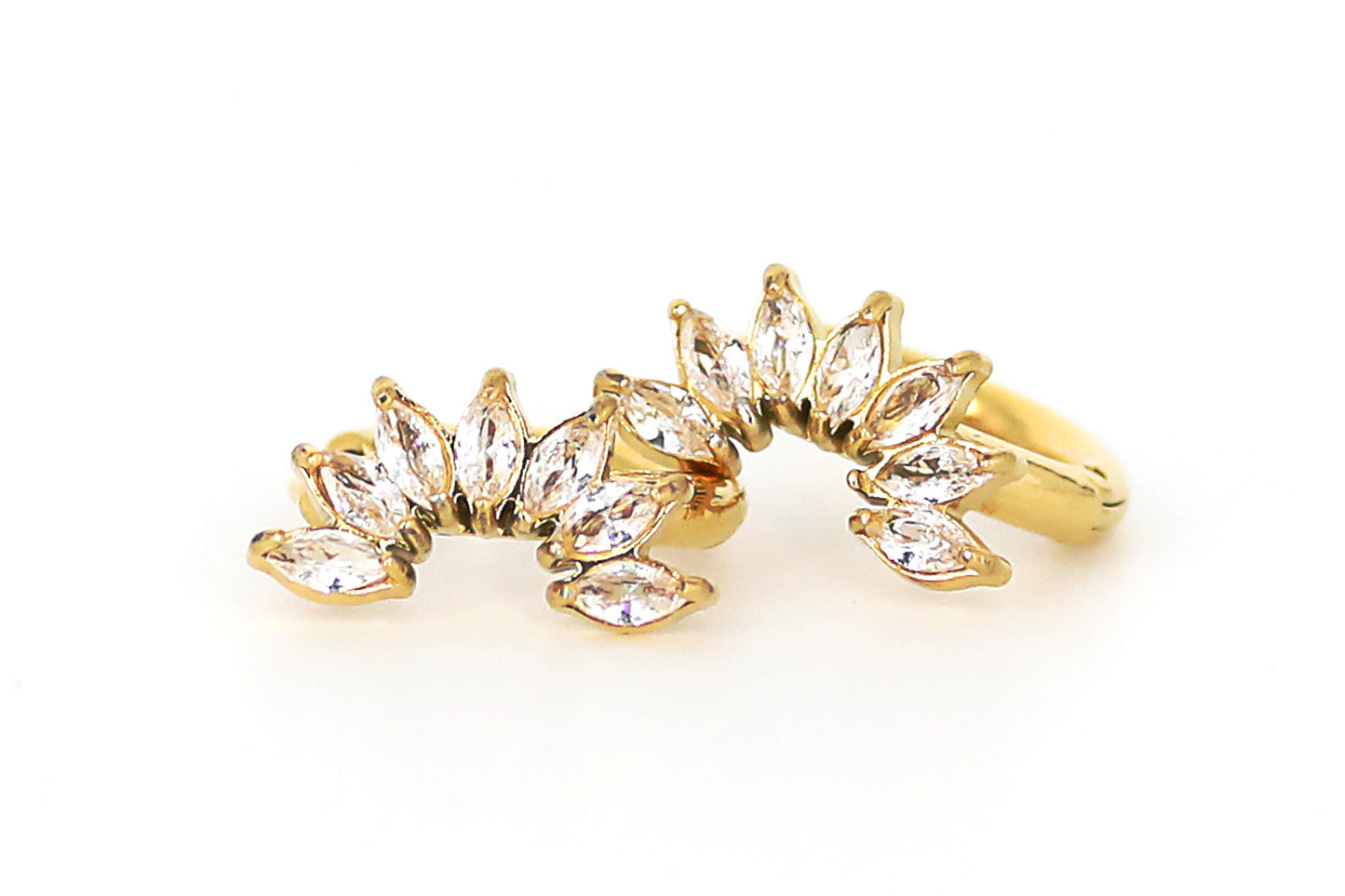 Sparkle Gold Huggies